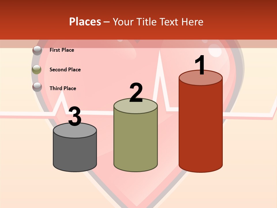 Human Beating Heart PowerPoint Template