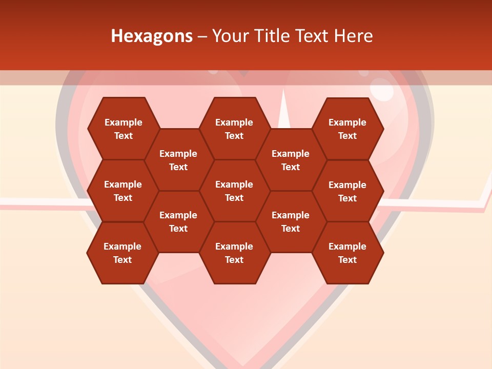 Human Beating Heart PowerPoint Template