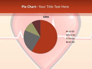 Human Beating Heart PowerPoint Template