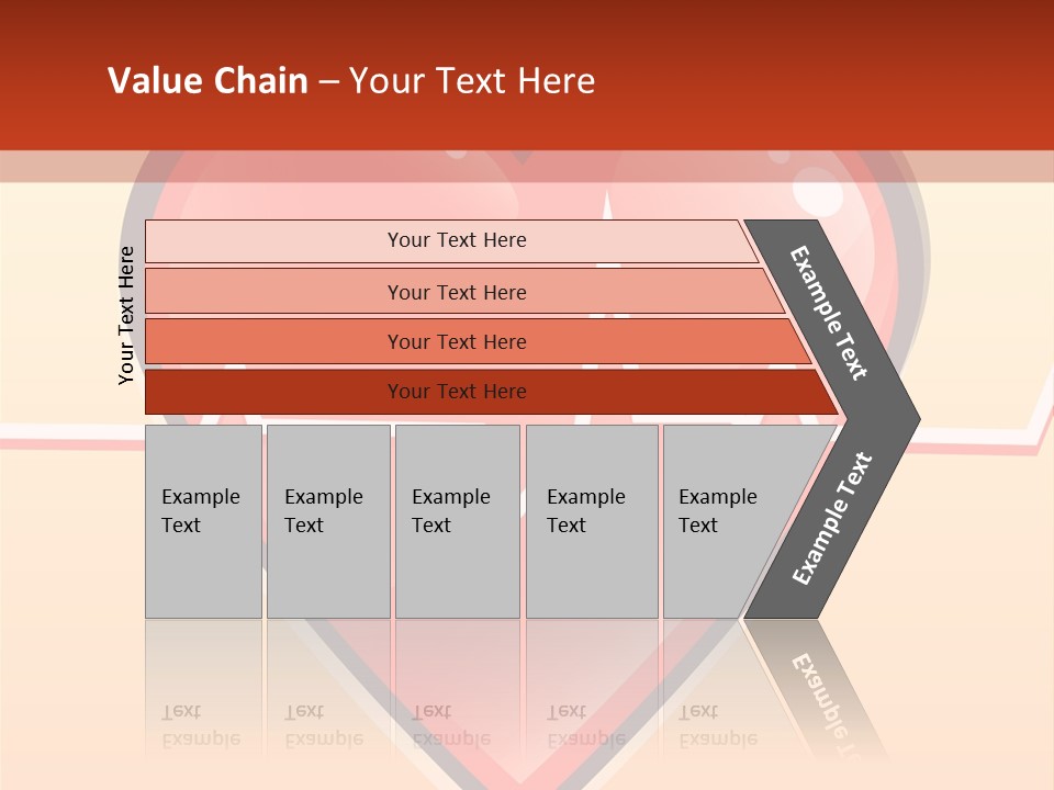 Human Beating Heart PowerPoint Template