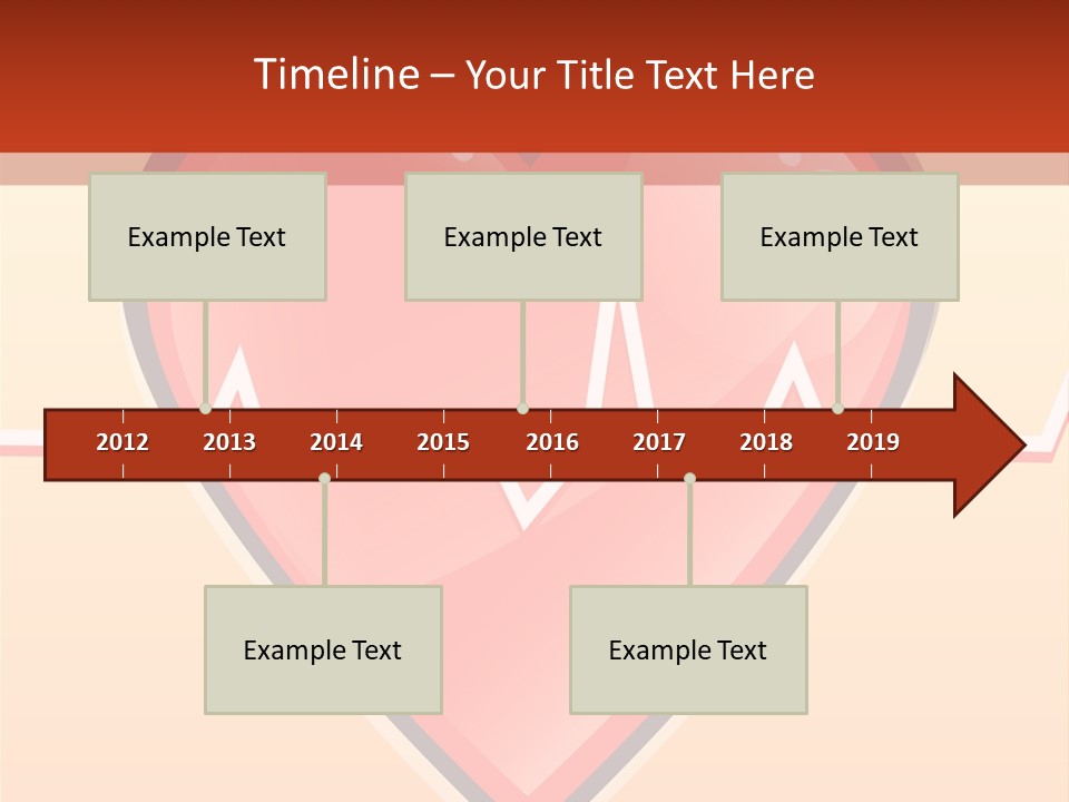 Human Beating Heart PowerPoint Template