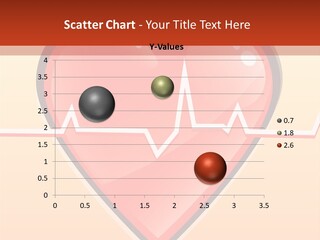 Human Beating Heart PowerPoint Template