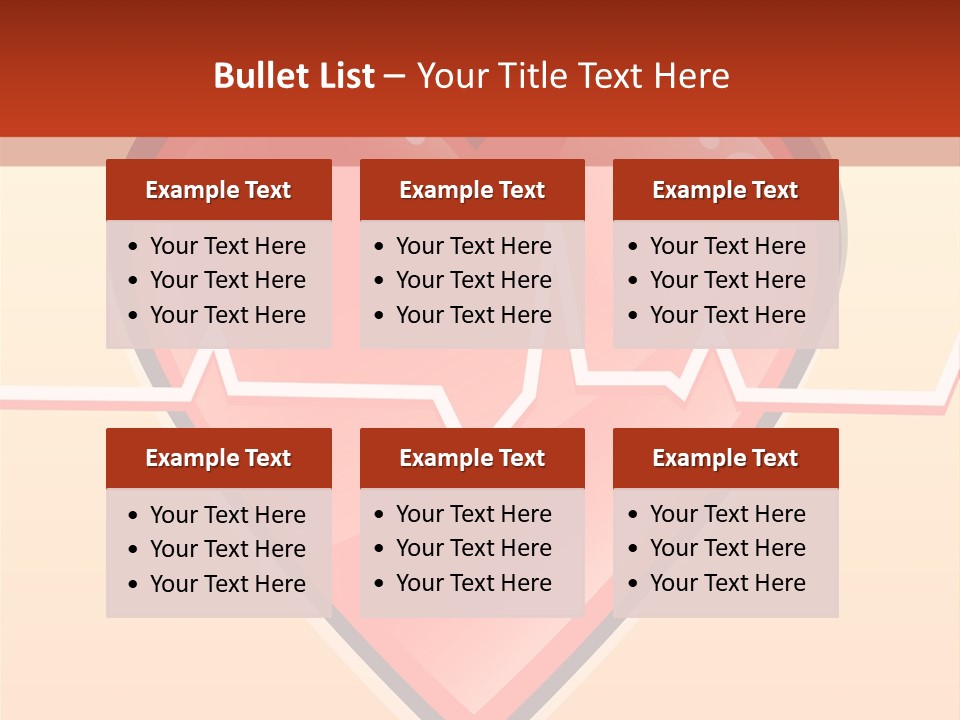 Human Beating Heart PowerPoint Template