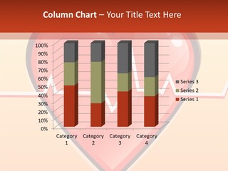 Human Beating Heart PowerPoint Template