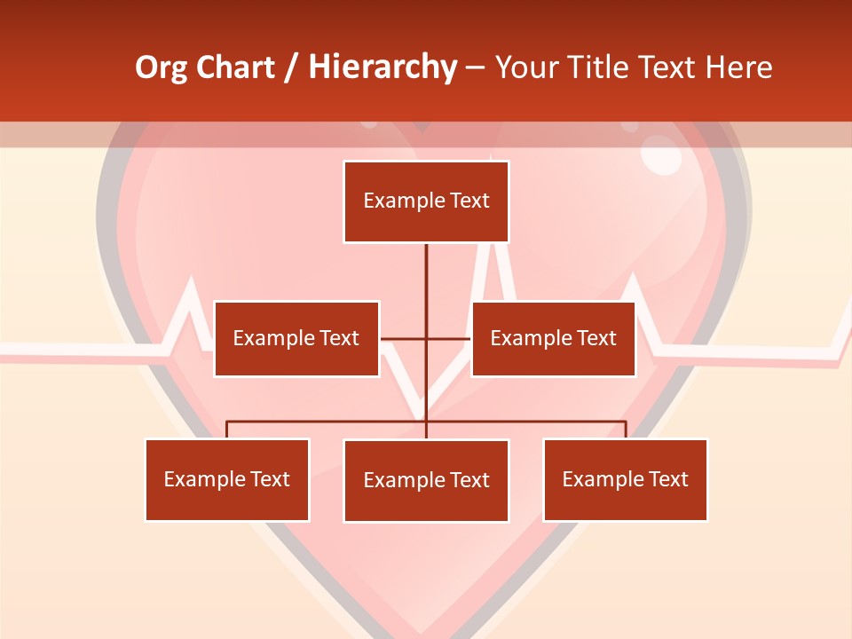 Human Beating Heart PowerPoint Template
