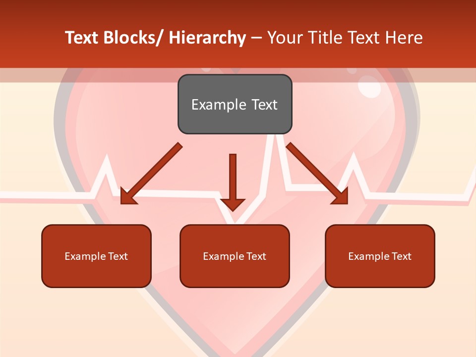 Human Beating Heart PowerPoint Template