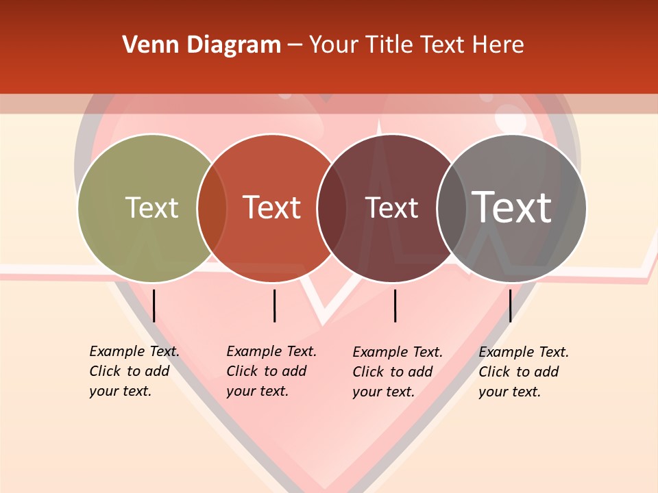 Human Beating Heart PowerPoint Template