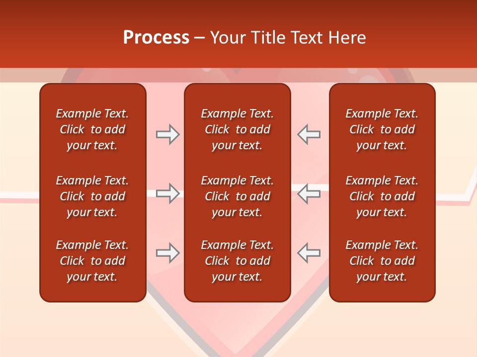 Human Beating Heart PowerPoint Template