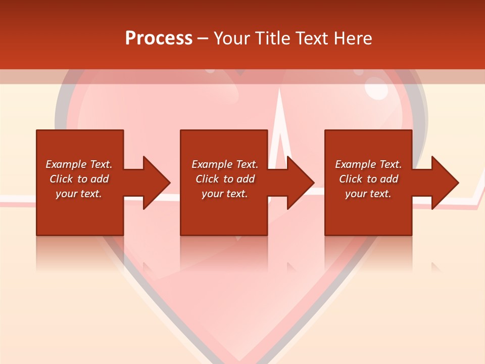 Human Beating Heart PowerPoint Template