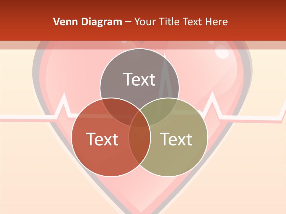 Human Beating Heart PowerPoint Template