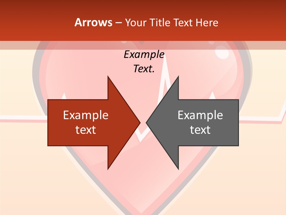 Human Beating Heart PowerPoint Template