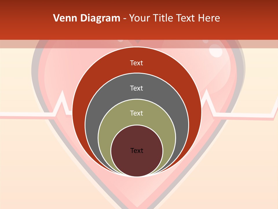 Human Beating Heart PowerPoint Template