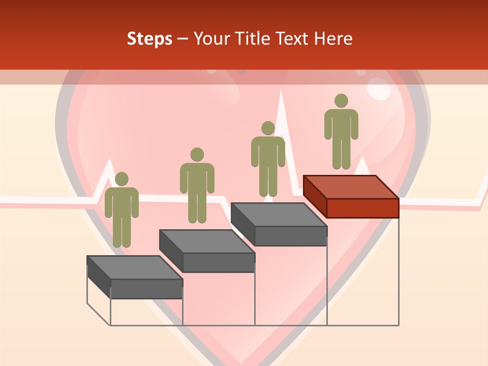 Human Beating Heart PowerPoint Template