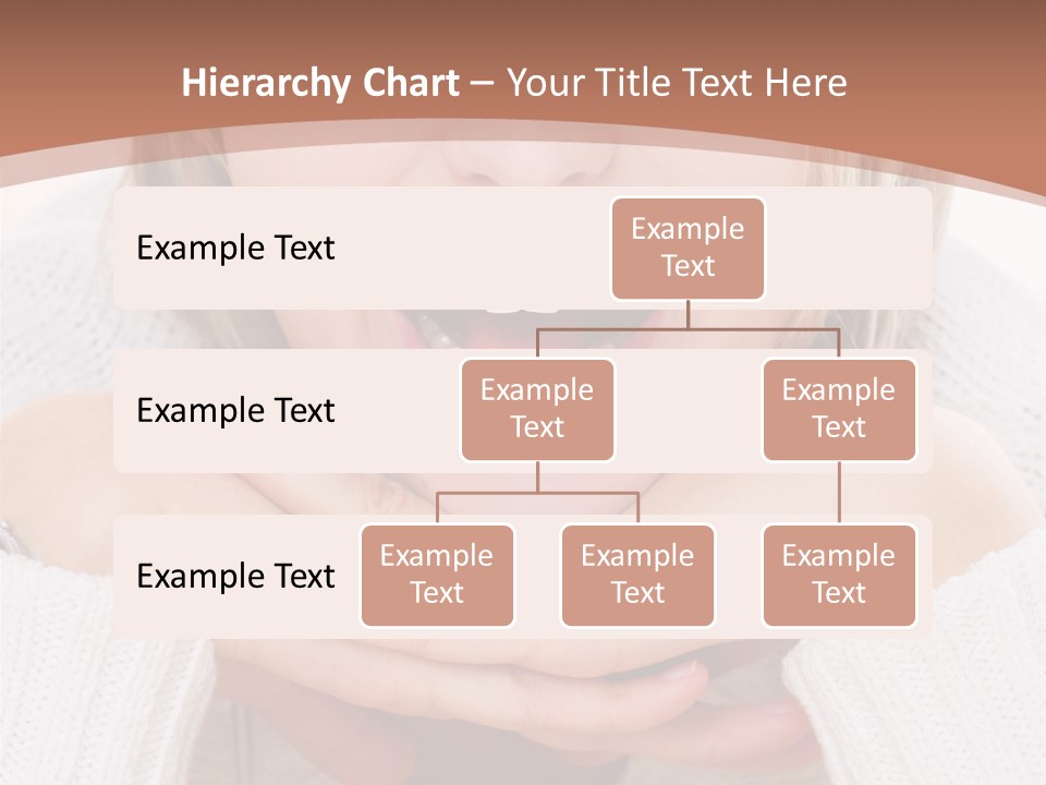 Smiling Woman Isolated On White Background PowerPoint Template