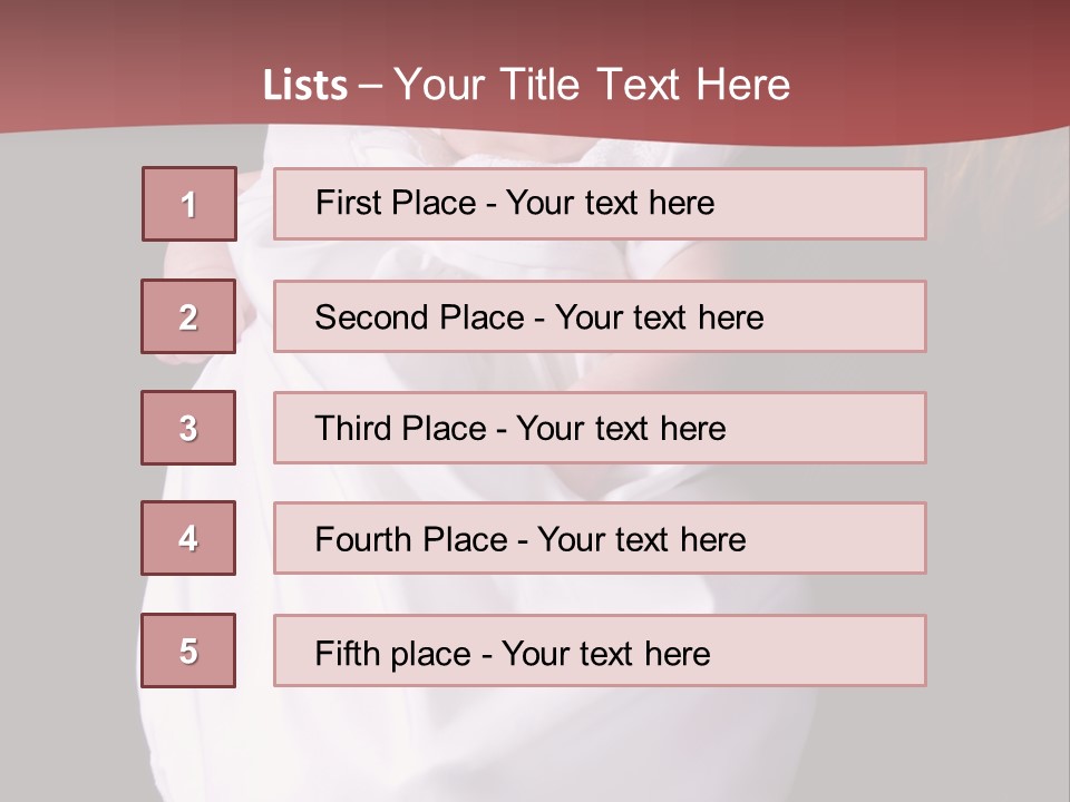 A Portrait Of A Baby Girl In A Christening Dress Being Held By Her Mother. PowerPoint Template