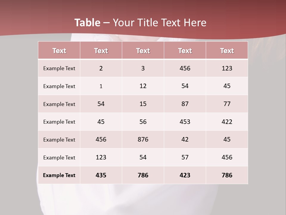 A Portrait Of A Baby Girl In A Christening Dress Being Held By Her Mother. PowerPoint Template