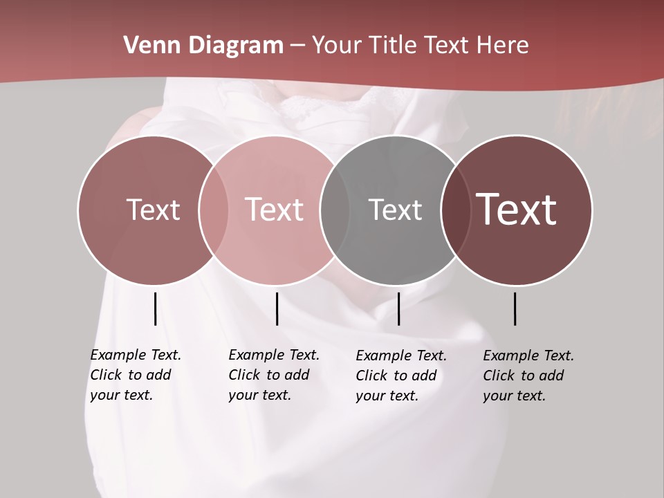 A Portrait Of A Baby Girl In A Christening Dress Being Held By Her Mother. PowerPoint Template