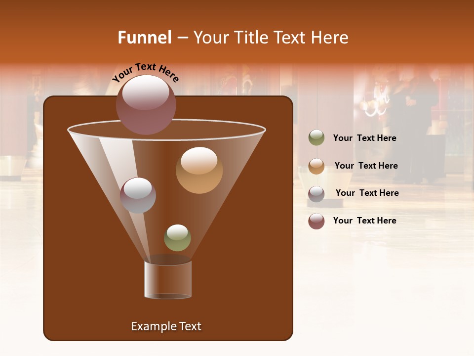People Shopping Inside A Mall (Focus Is More On The Front Areas & Sharpness Is A Little Off To Highlight Motion & Obscure Logos/Faces, Photo Composition Allows You To Add Text & Other Contents Easily) PowerPoint Template