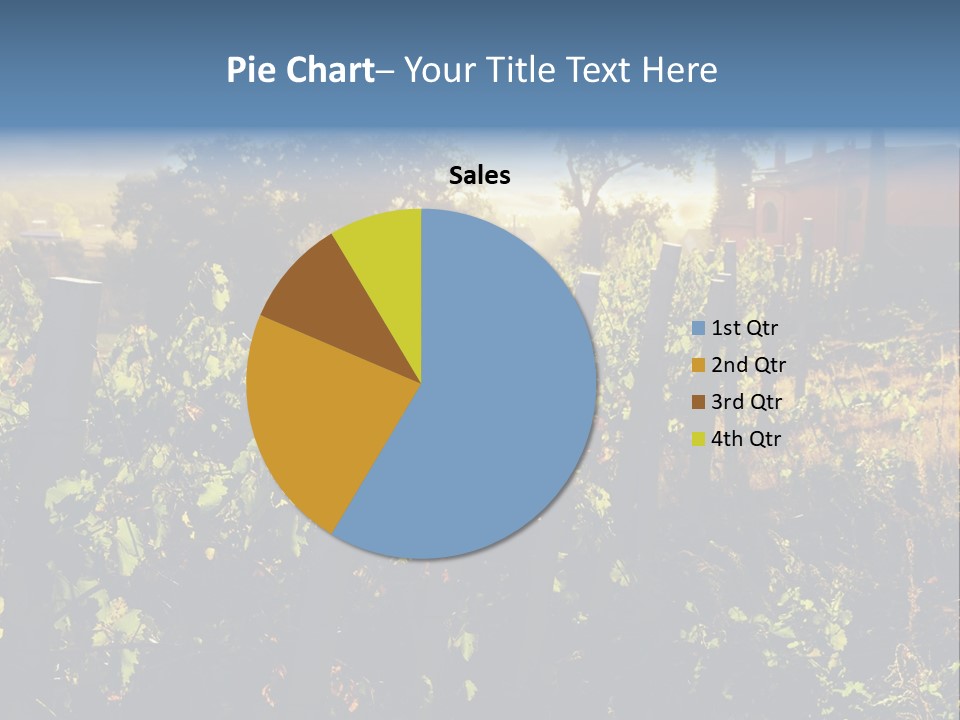 A Field With A Fence And A House In The Background PowerPoint Template