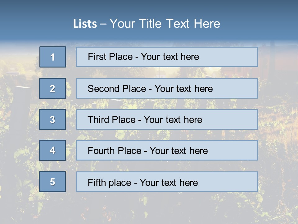 A Field With A Fence And A House In The Background PowerPoint Template