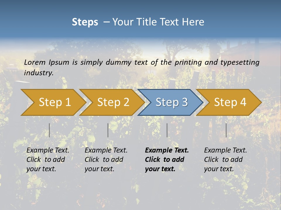 A Field With A Fence And A House In The Background PowerPoint Template