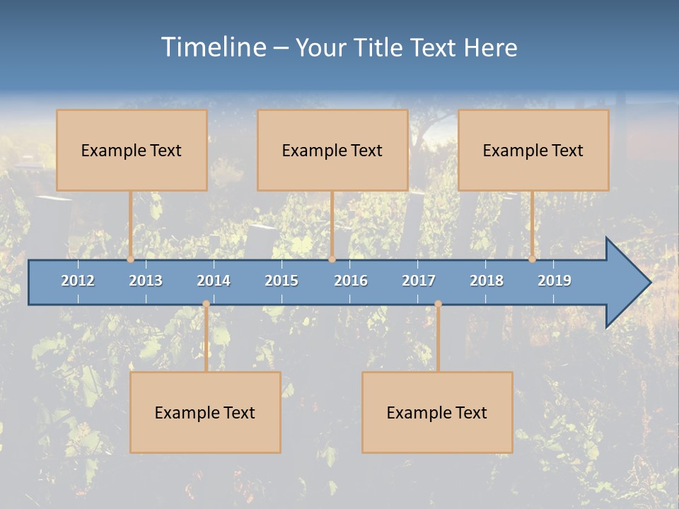 A Field With A Fence And A House In The Background PowerPoint Template