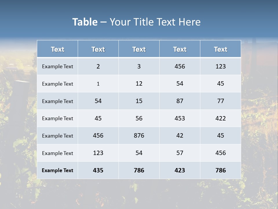 A Field With A Fence And A House In The Background PowerPoint Template