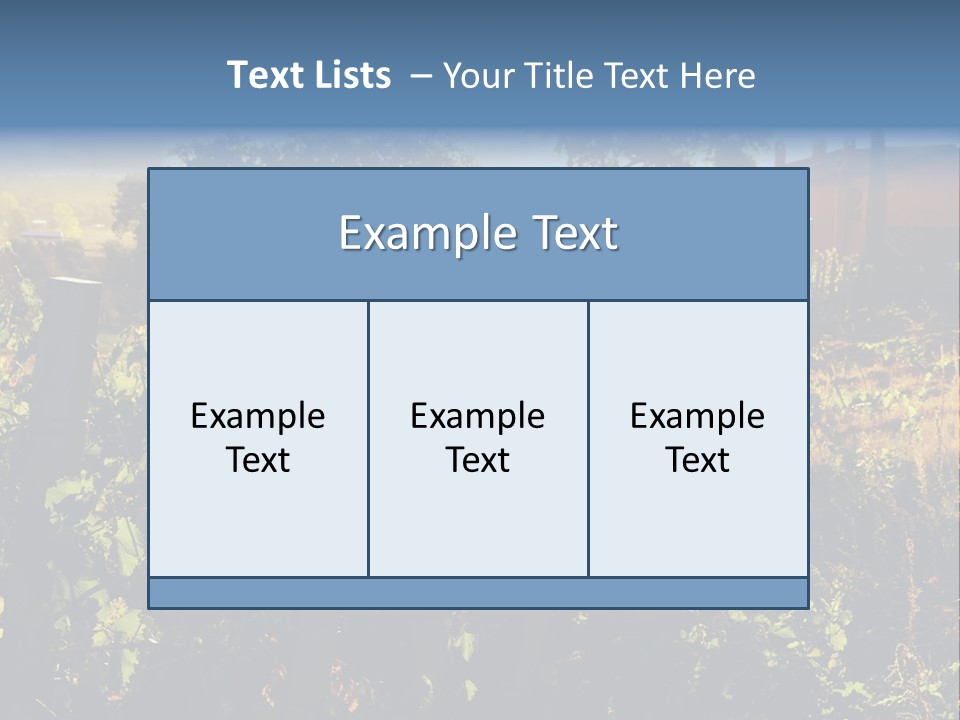 A Field With A Fence And A House In The Background PowerPoint Template