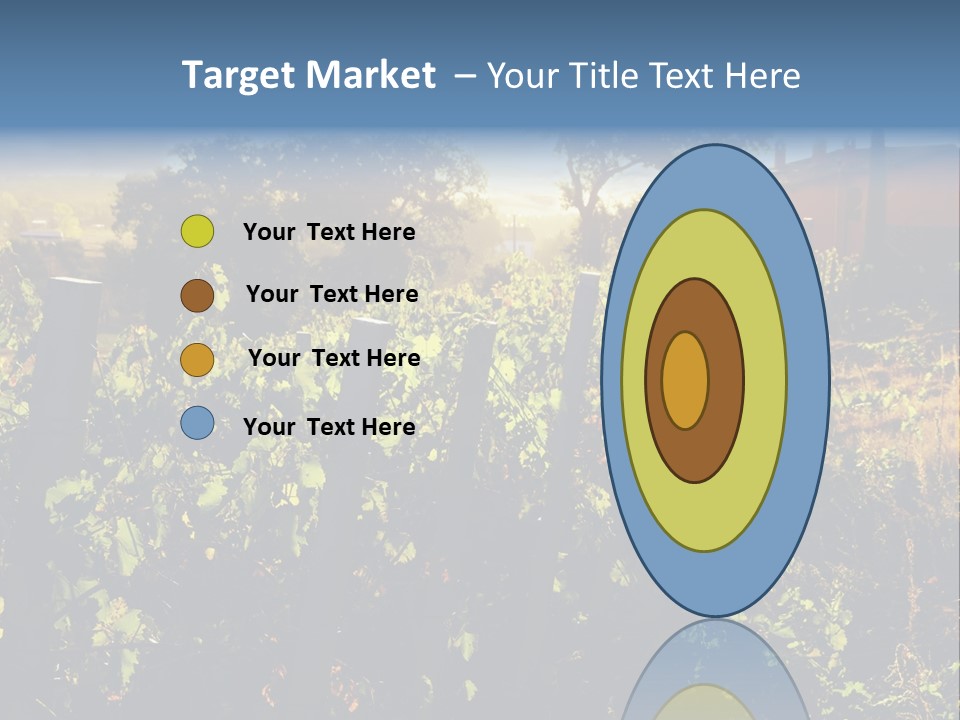 A Field With A Fence And A House In The Background PowerPoint Template