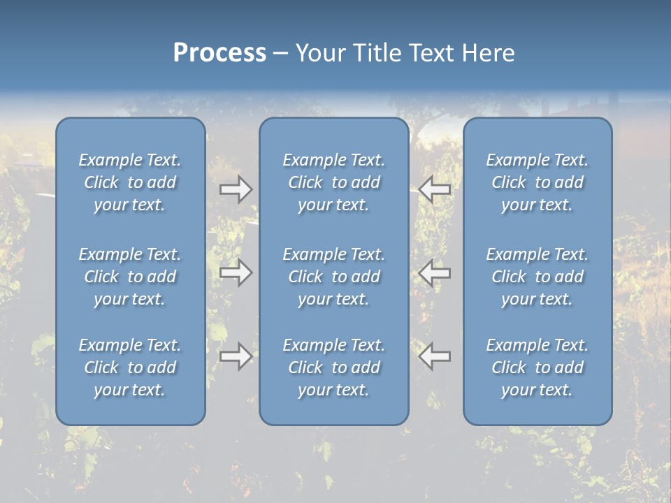 A Field With A Fence And A House In The Background PowerPoint Template