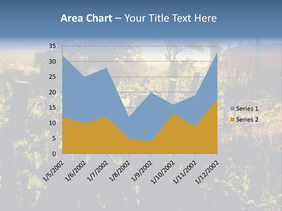 A Field With A Fence And A House In The Background PowerPoint Template