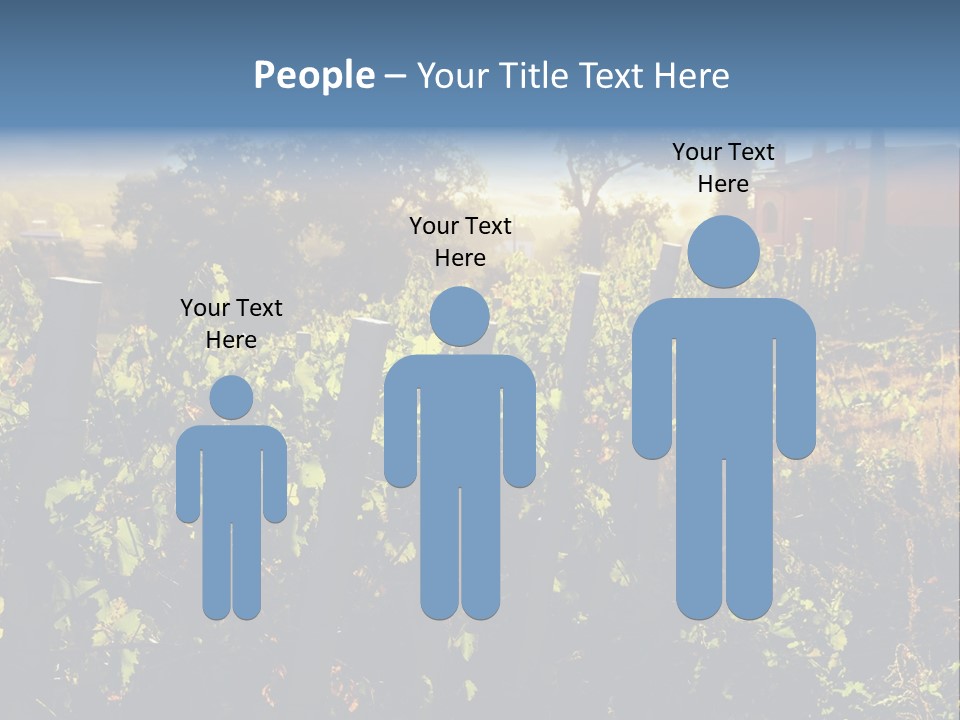 A Field With A Fence And A House In The Background PowerPoint Template