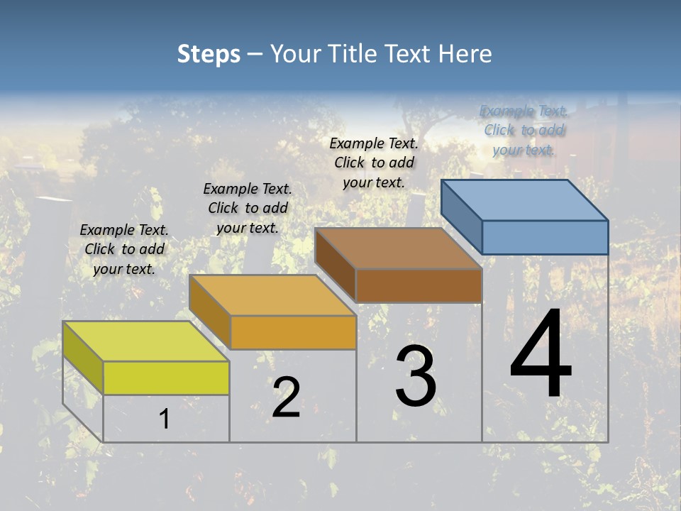 A Field With A Fence And A House In The Background PowerPoint Template