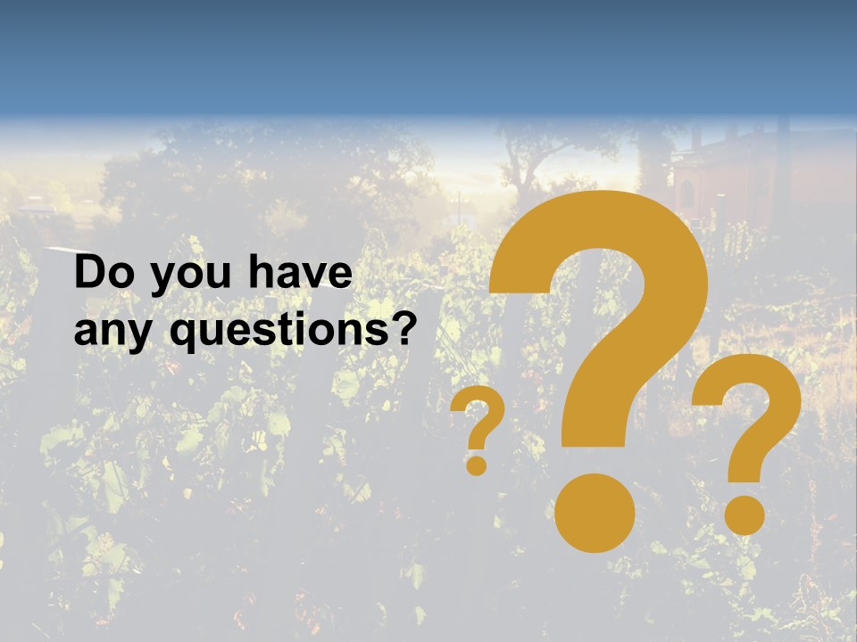 A Field With A Fence And A House In The Background PowerPoint Template