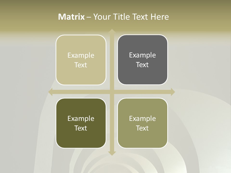 Arch Tunnel PowerPoint Template