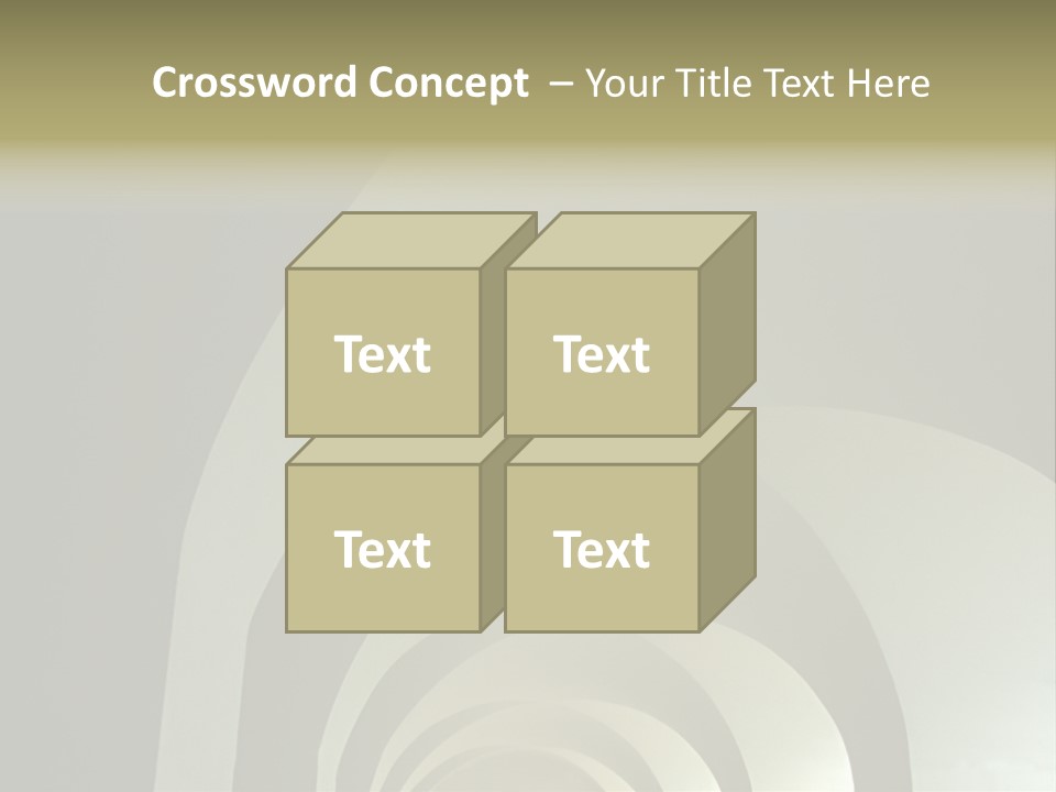 Arch Tunnel PowerPoint Template