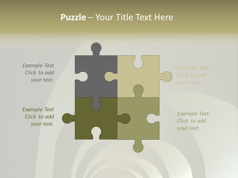 Arch Tunnel PowerPoint Template