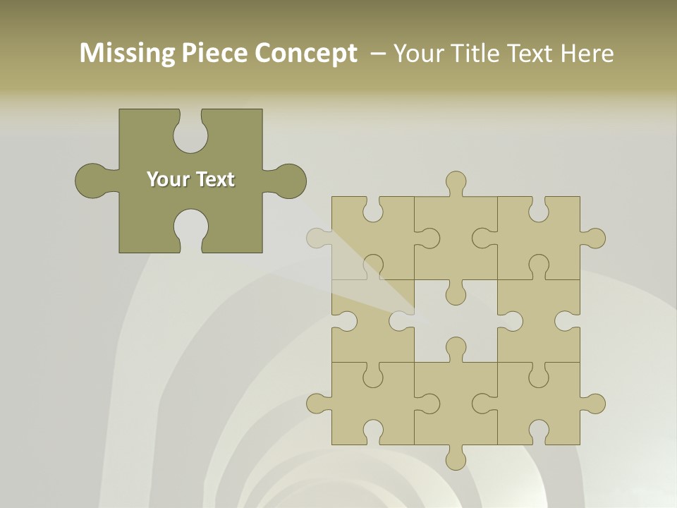 Arch Tunnel PowerPoint Template