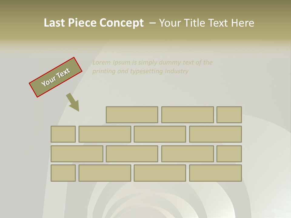 Arch Tunnel PowerPoint Template
