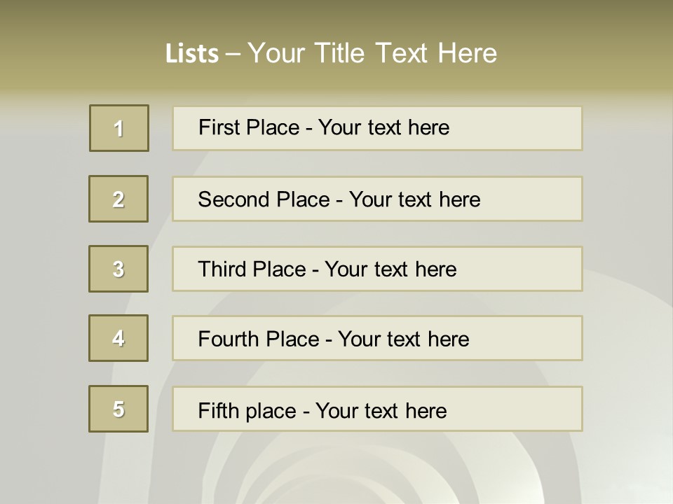 Arch Tunnel PowerPoint Template
