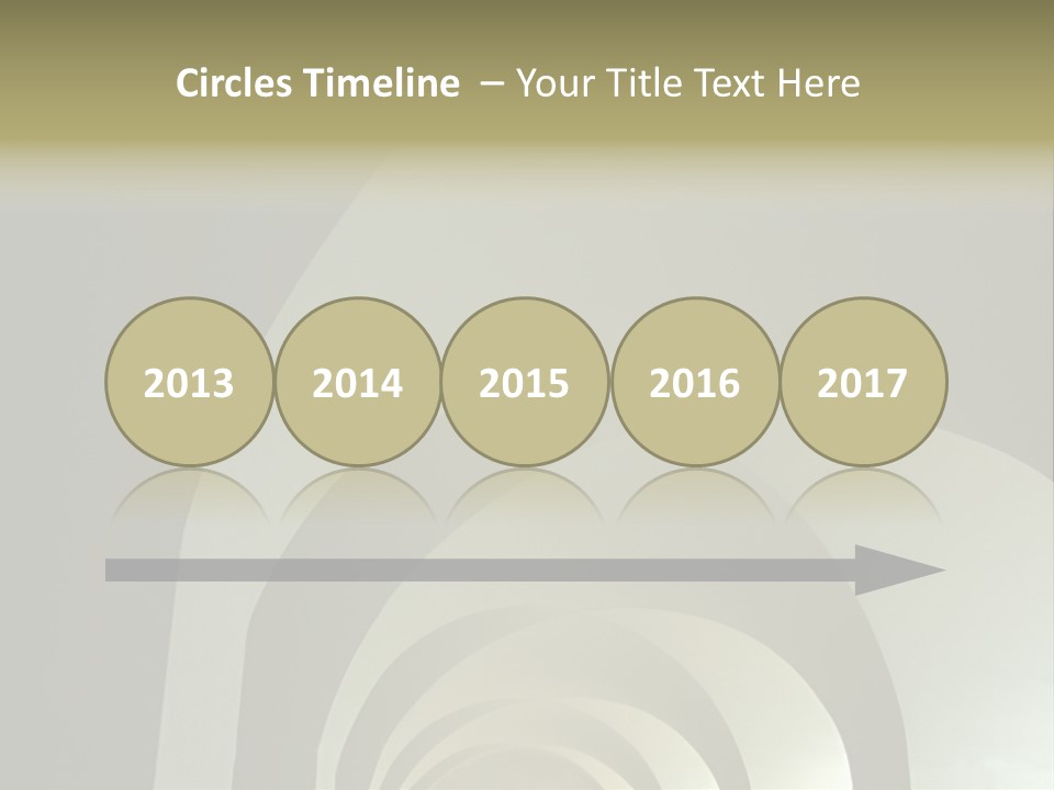 Arch Tunnel PowerPoint Template