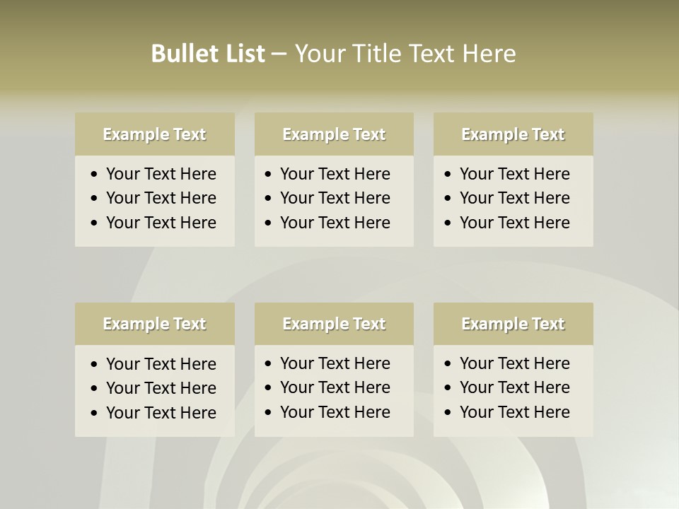 Arch Tunnel PowerPoint Template