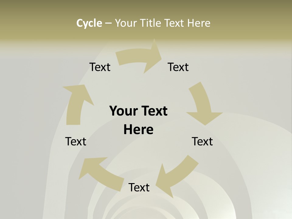 Arch Tunnel PowerPoint Template