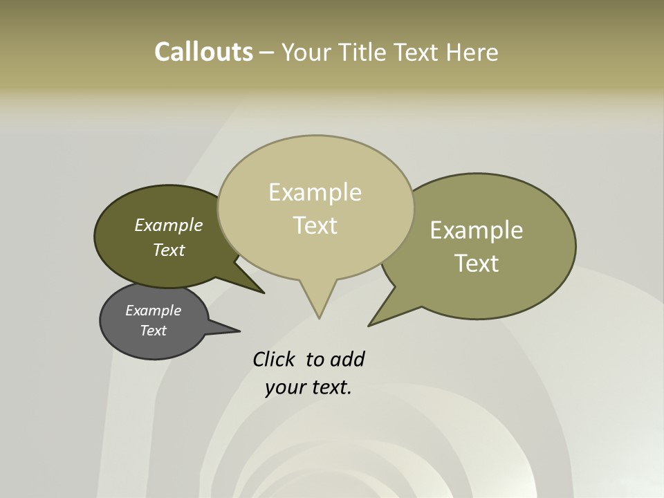 Arch Tunnel PowerPoint Template