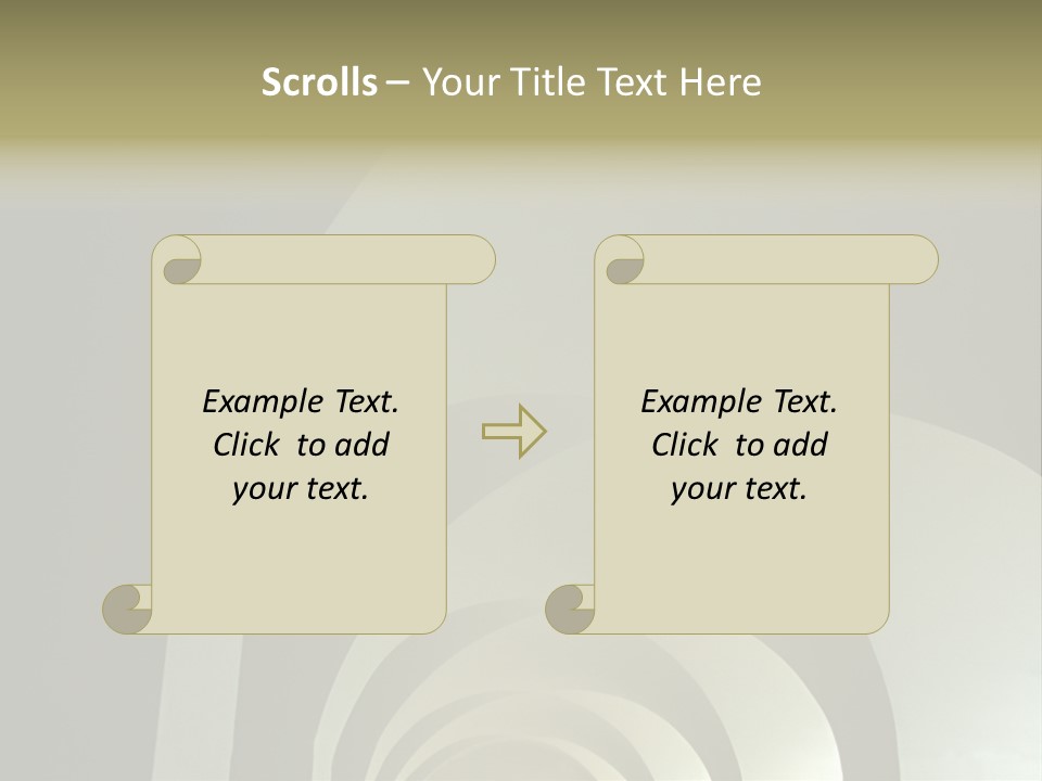 Arch Tunnel PowerPoint Template