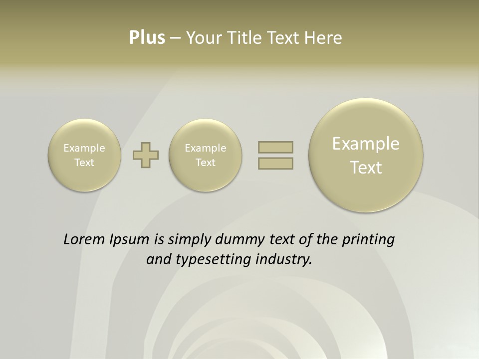 Arch Tunnel PowerPoint Template