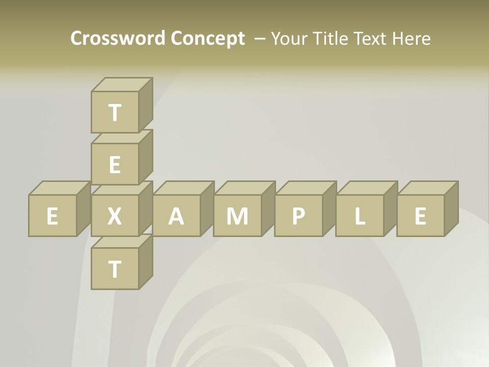 Arch Tunnel PowerPoint Template