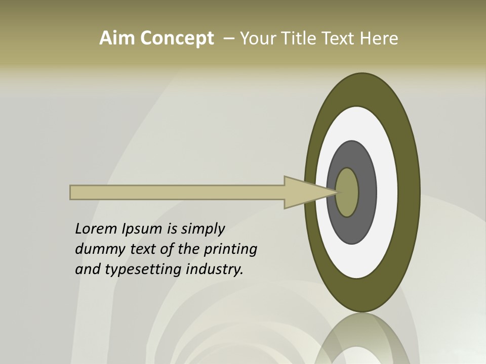Arch Tunnel PowerPoint Template