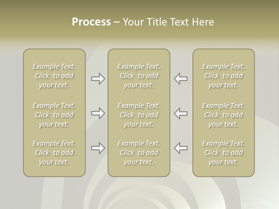 Arch Tunnel PowerPoint Template
