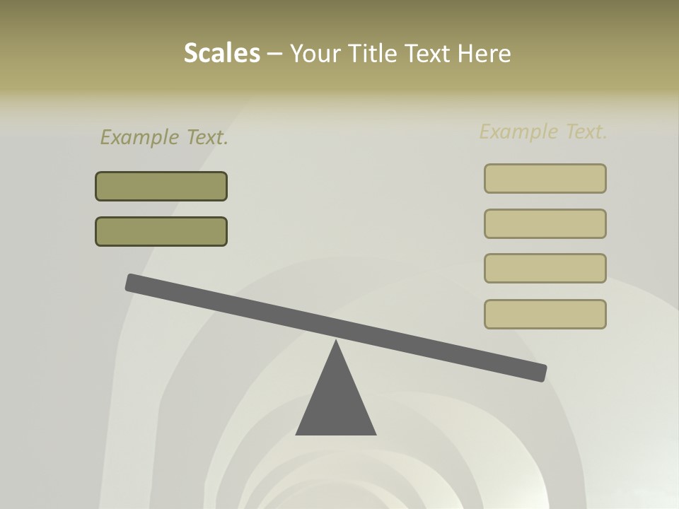 Arch Tunnel PowerPoint Template